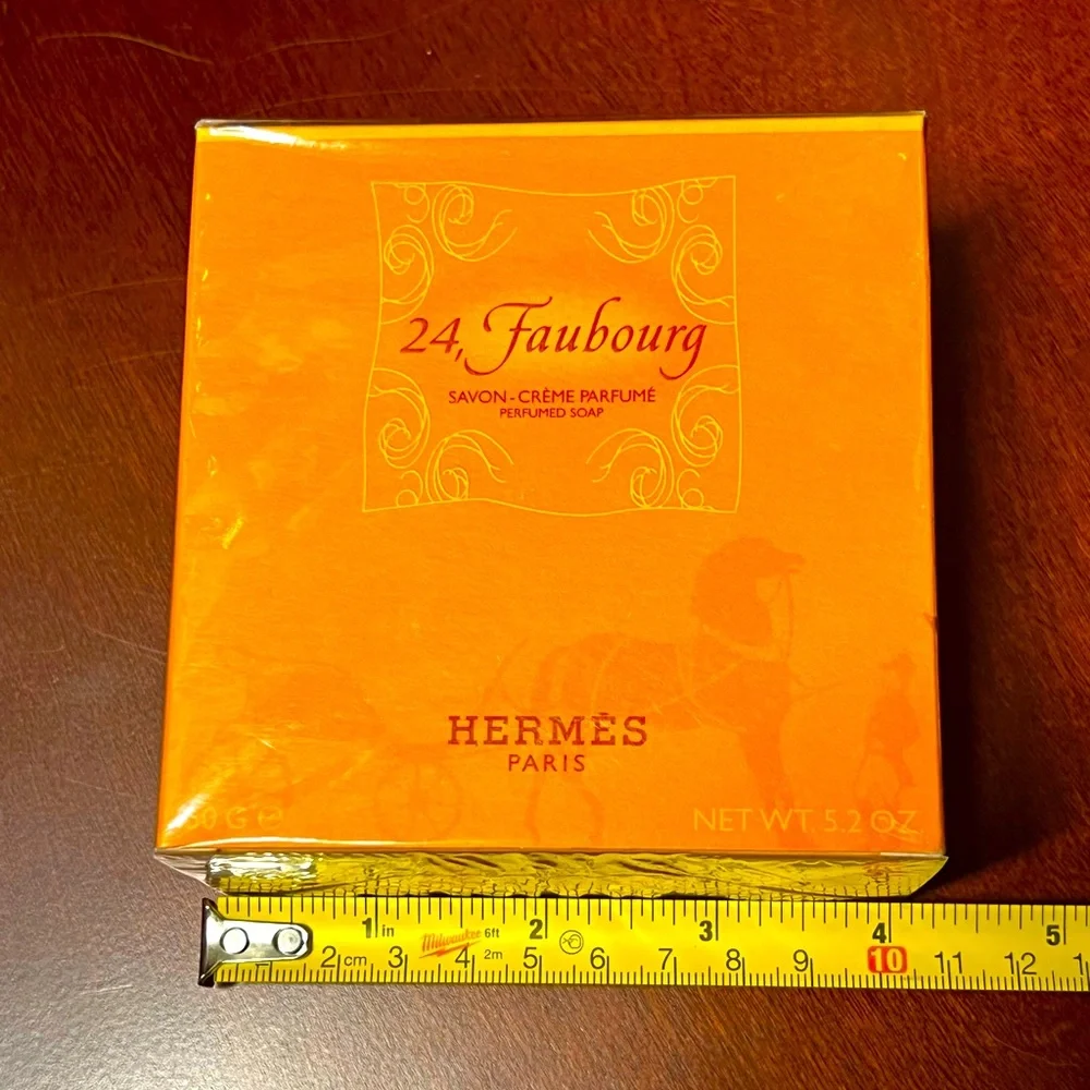 HERMES, Paris. 24, Faubourg. Perfumed Bath Soap. Made in France. 🇫🇷 - Picture 4 of 4